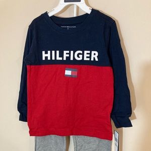 Tommy Hilfiger Boys Logo Sweat Suit 4T NWT